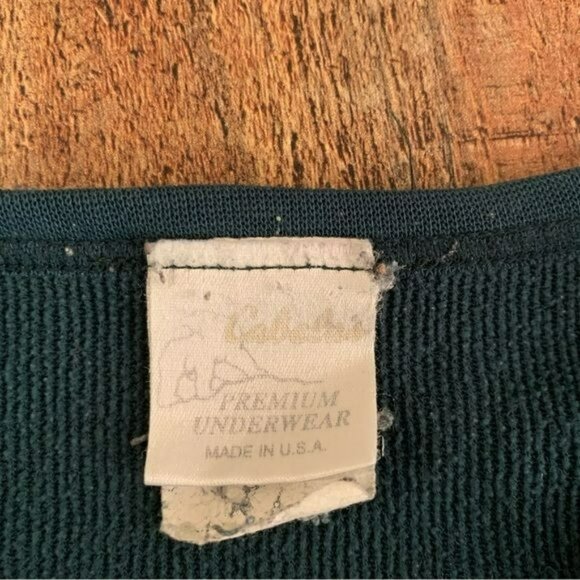 Y2K Cabela’s Henley button long sleeve shirt men’s XL - Picture 2 of 6